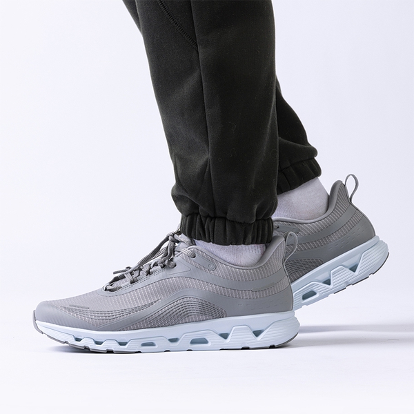[MovePlush] Men's Lightweight Athletic Sneakers - GREY - 4